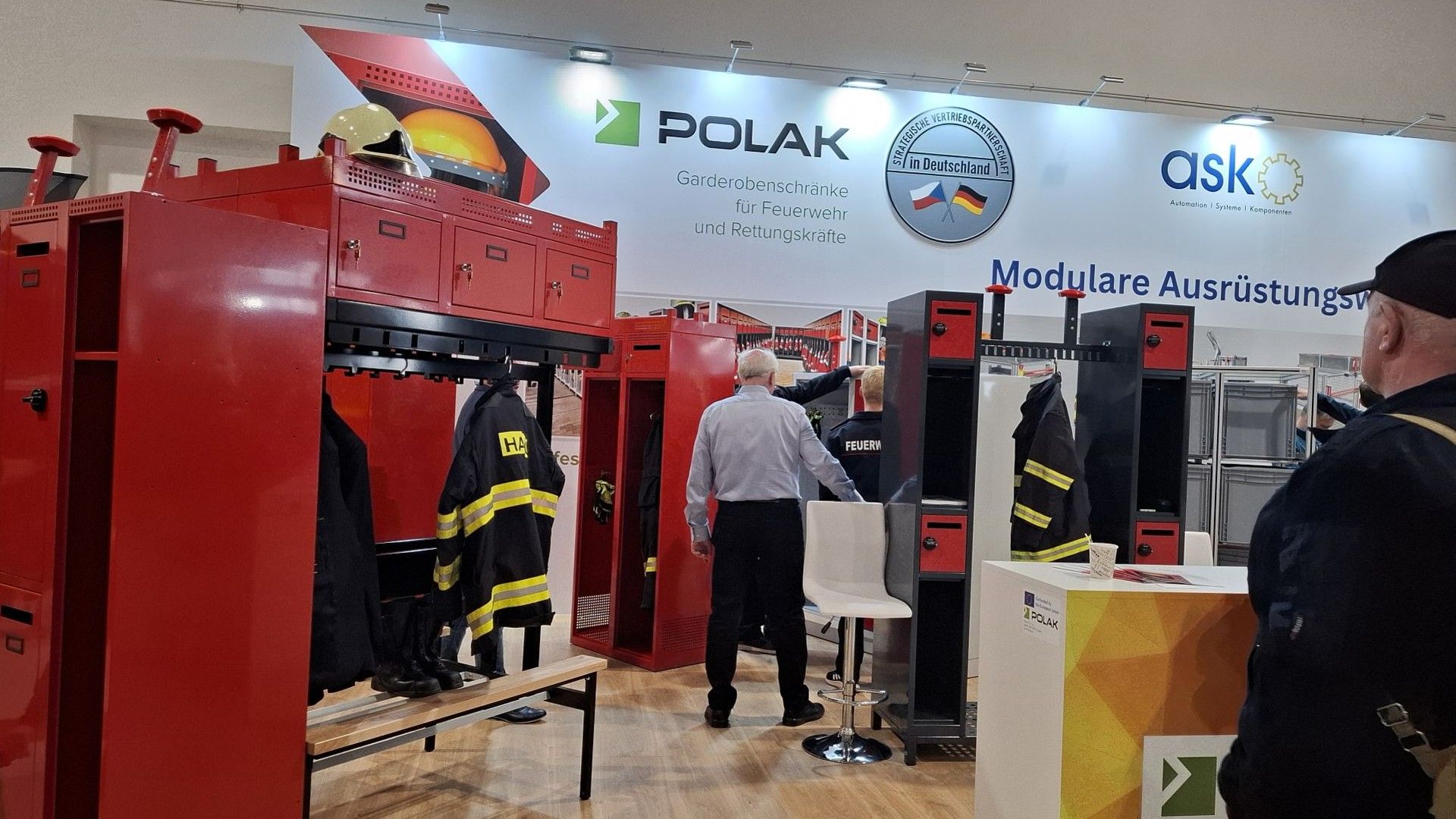 Veľtrh Florian 2025 – kvalitné šatníkové skrine pre hasičov z českej výroby