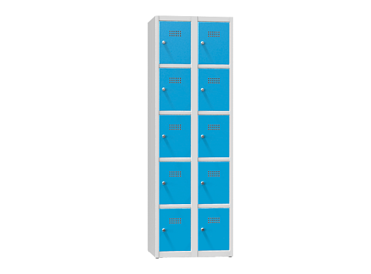 Šatňové skrinky kovové 10-box XS60-18