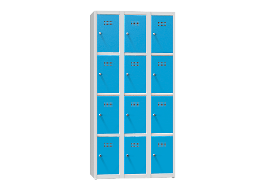 Šatňové skrinky kovové 12-box XS92-18