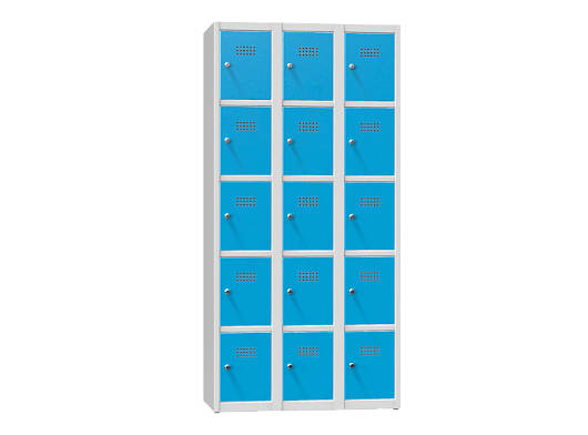 Šatňové skrinky kovové 15-box XS95-18