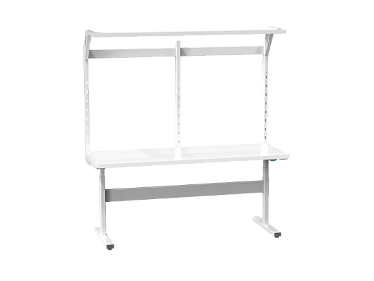 Elektrický stavitelný ERGO stôl s nadstavbou 20ERGO23N